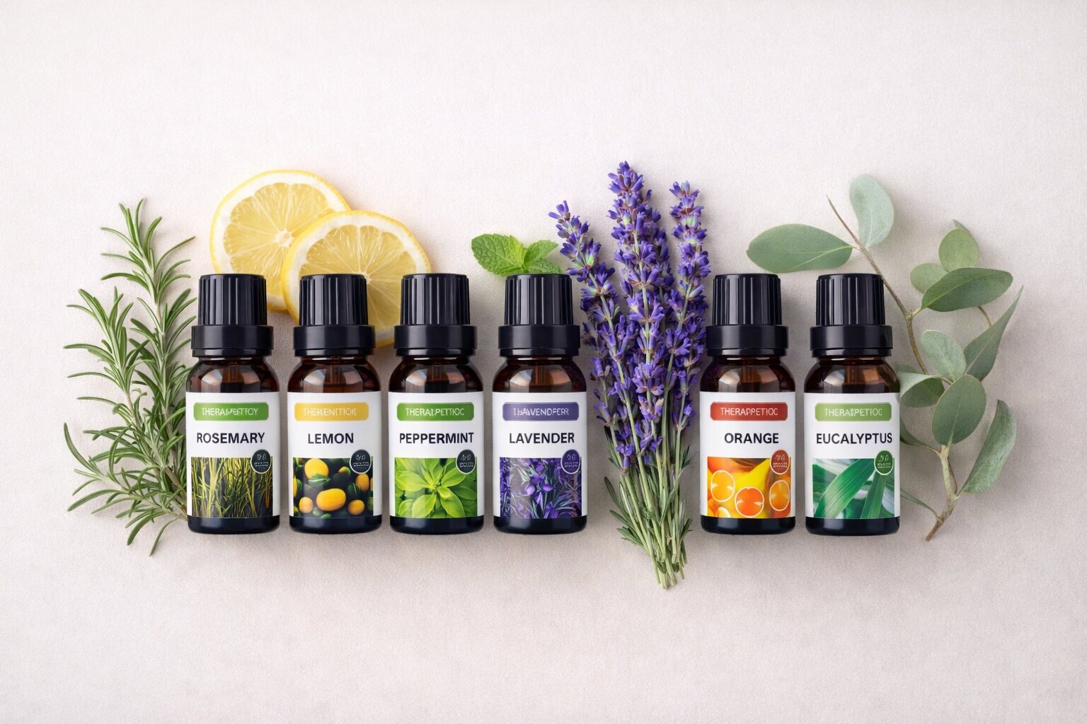 Airova™ Pure Aroma Essential Oil Collection (6-Piece Set)